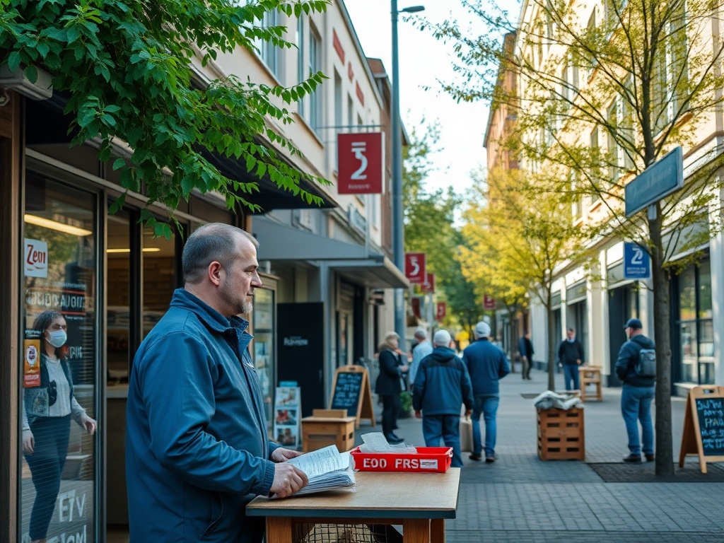 Dach budynku szkolnego w Sosnowcu z zainstalowanymi panelami fotowoltaicznymi - symbol inwestycji w OZE