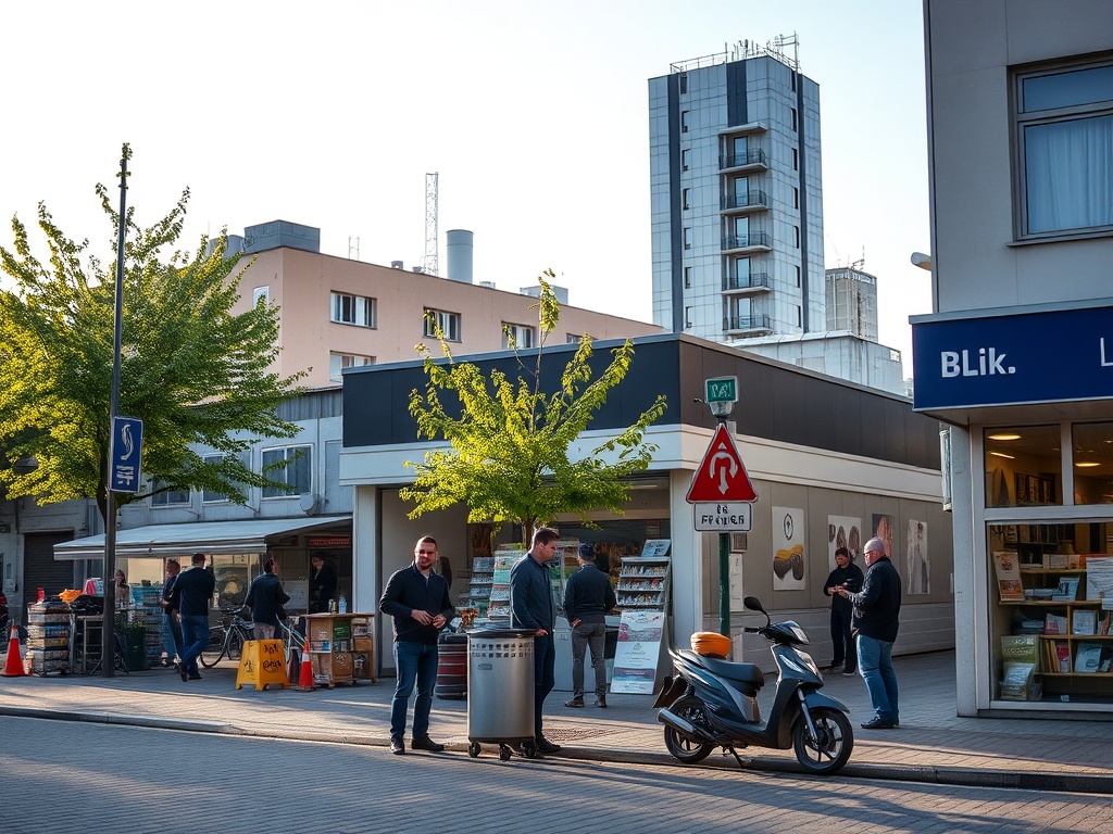 Nowoczesny autobus elektryczny na ulicy Sosnowca, symbol ekologicznego transportu miejskiego