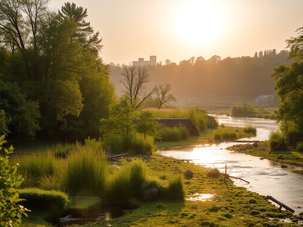 Mapa Sosnowca z zaznaczonym obszarem zanieczyszczenia powietrza – smog w Sosnowcu kwiecień 2026