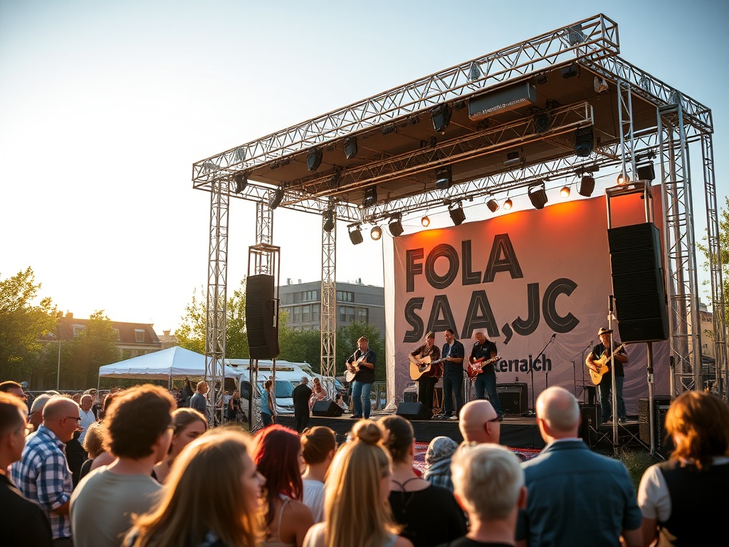 Plakat informujący o XXV Festiwalu Sosnowieckie Dni Muzyki Znanej i Nieznanej z Gliwicką Orkiestrą Kameralną